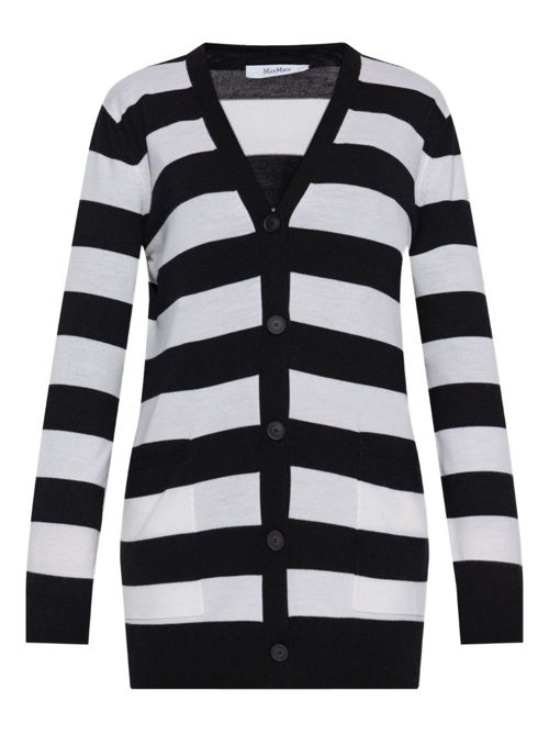 Cardigan a righe fiemme MAX MARA | 2521346031600FIEMME007